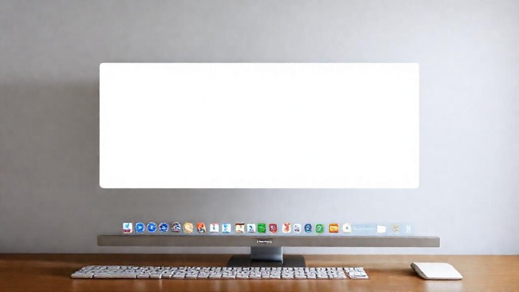 Mac elegante: productividad y diseño limpio