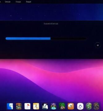 Un diseño digital de interfaz tecnológica