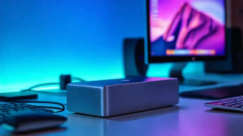 Mac Studio ofrece un espacio de trabajo dinámico