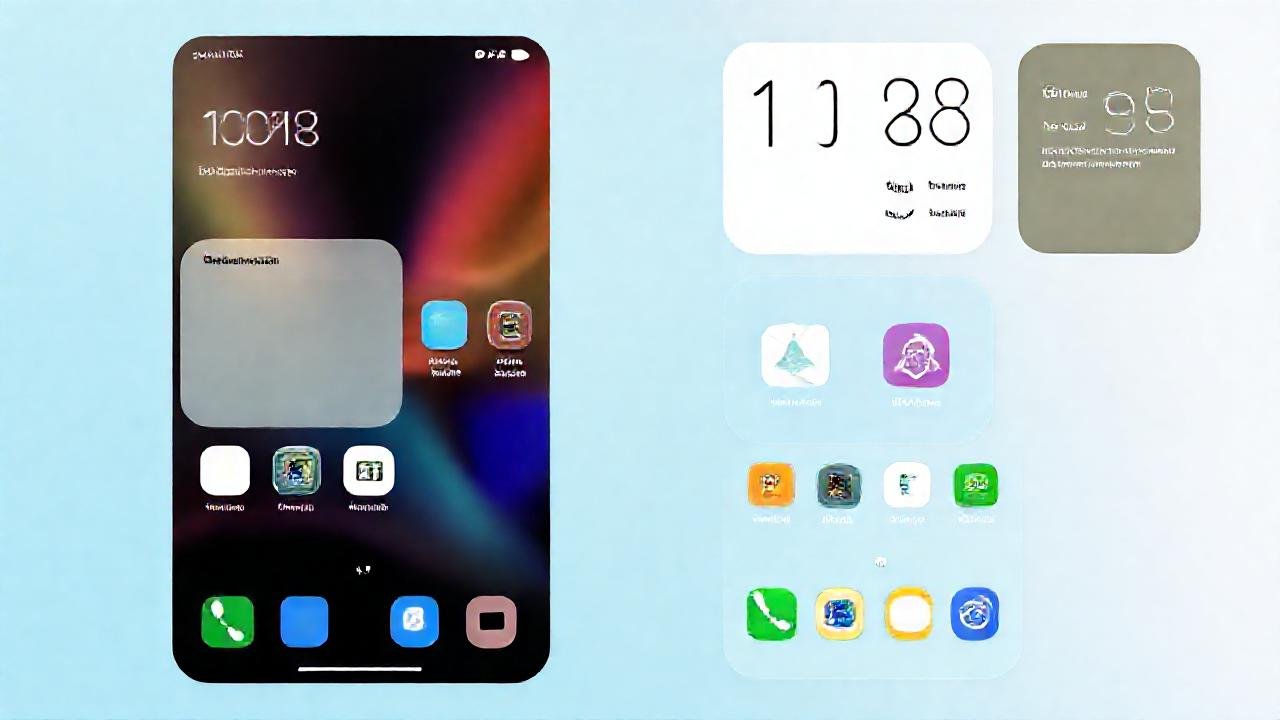 Un diseño iOS elegante y colorido