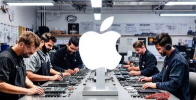 Técnicos reparan Apple con profesionalismo