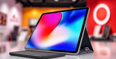 iPad con funda de batería