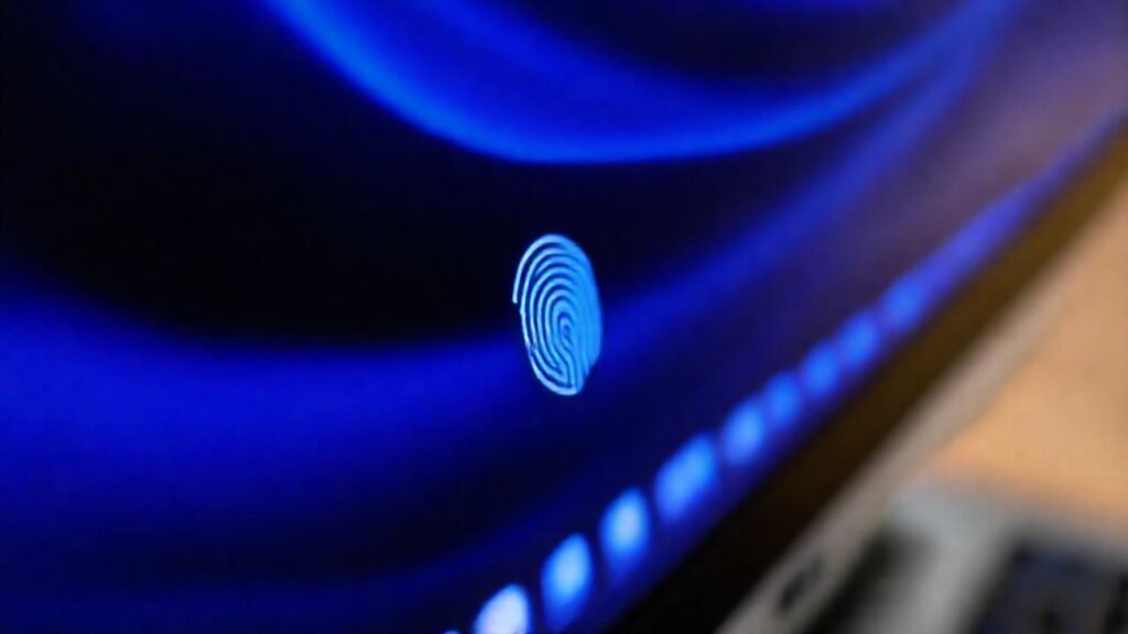 ID táctil seguro en pantalla
