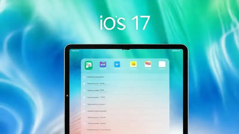iPad iOS 17 ofrece diseño moderno