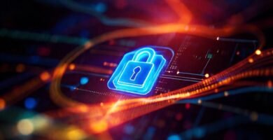 Seguridad digital futurista