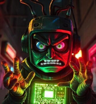Un hacker luchaba en la oscuridad