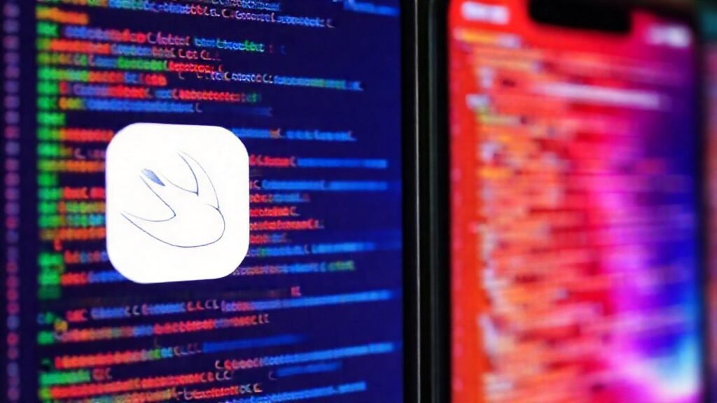 Interfaz de app moderna y brillante