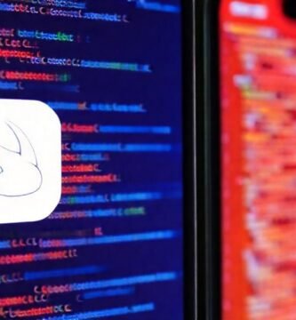 Interfaz de app moderna y brillante