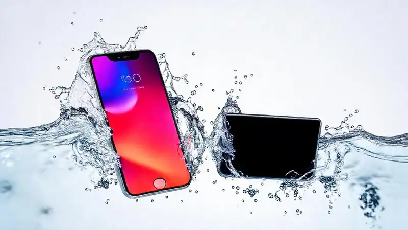 iPhone y Android chocan con agua