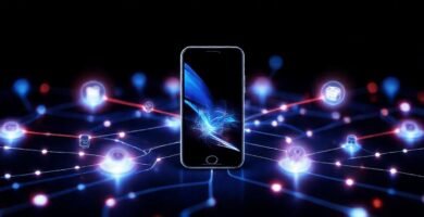 El iPhone muestra conexiones de red fluidas