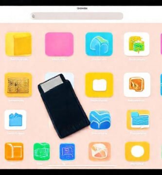 Una interfaz digital atractiva y organizada