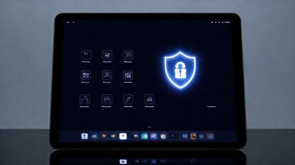 El iPad presenta seguridad minimalista y tech