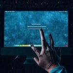 Error congelado: caos digital frustrante