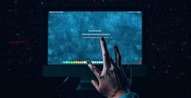 Error congelado: caos digital frustrante