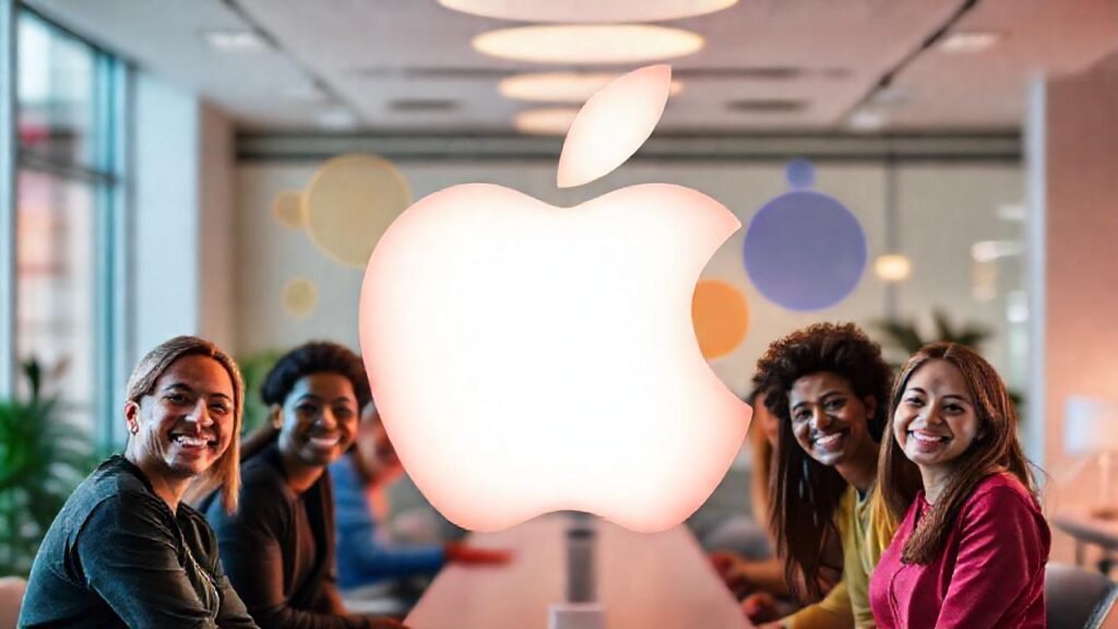 Apple irradia optimismo y diversidad moderna