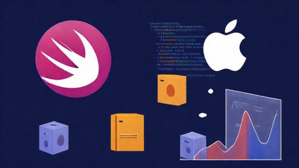 Swift: diseño digital colorido y moderno