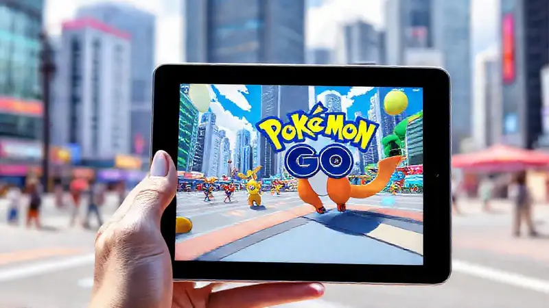 iPad mini Pokémon GO en AR