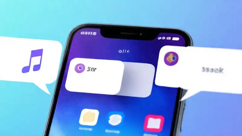 Siri ofrece notificaciones visuales y vibrantes