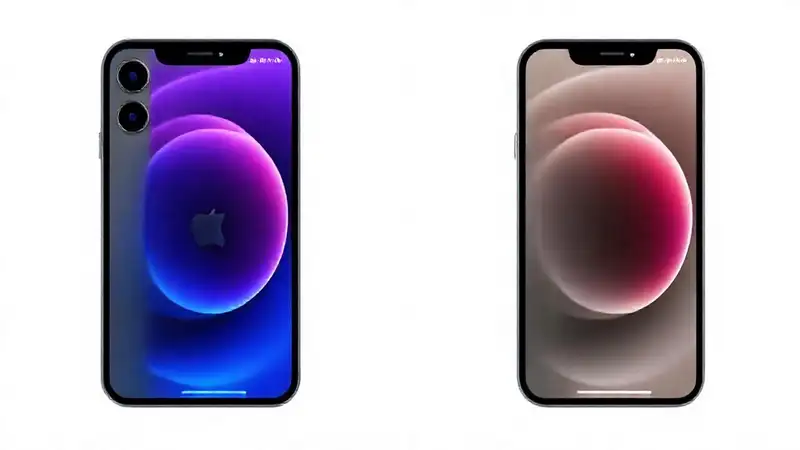 iPhone 15: colores vibrantes frente a negro