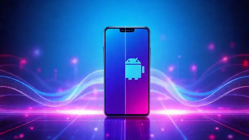 Comparación minimalista de smartphones con flujo de datos