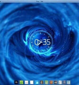 Una máquina del tiempo digital futurista