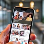 iPhone presenta noticias visualmente atractivas y optimistas