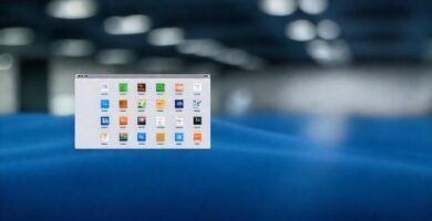 Dock macOS elegante y colorido