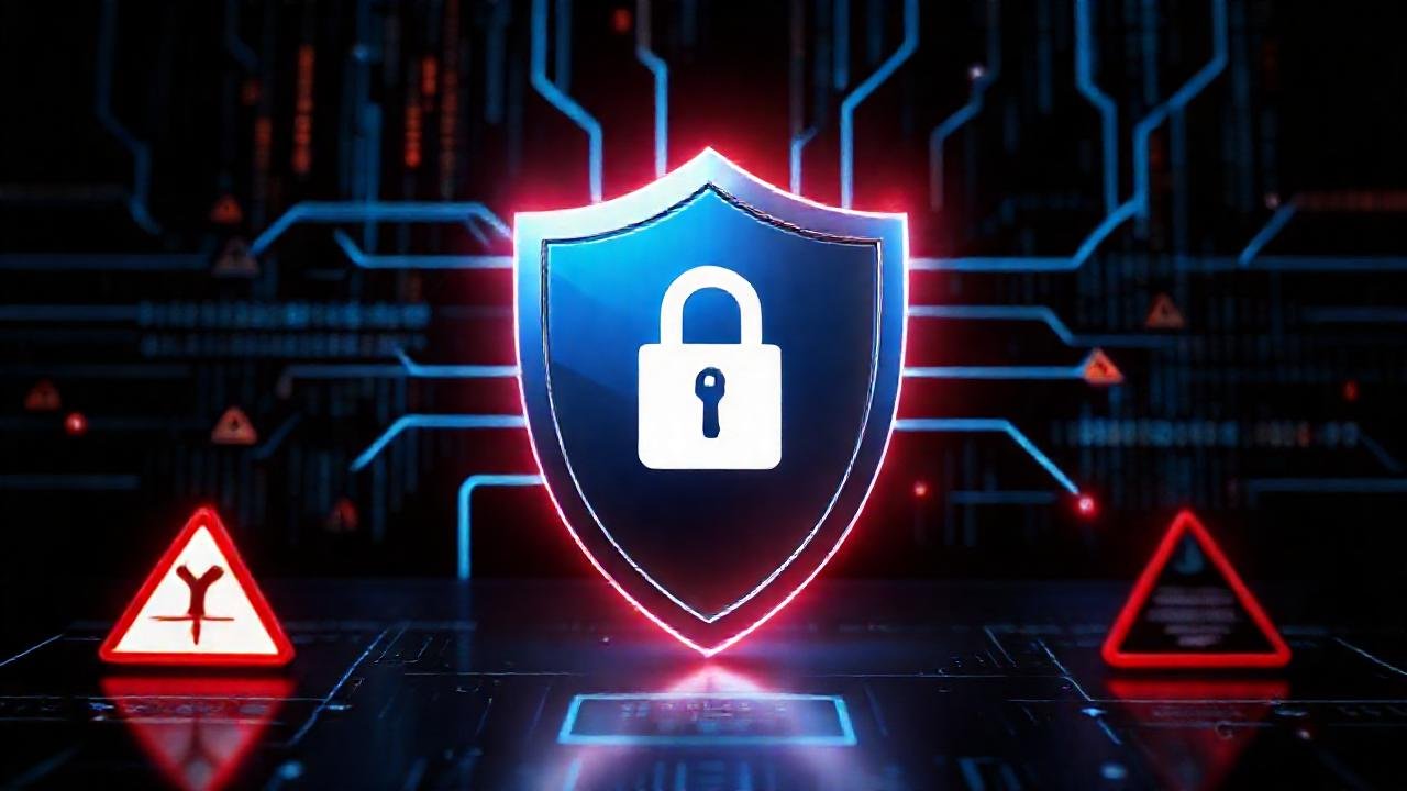 Protección cibernética macOS: seguridad digital futurista