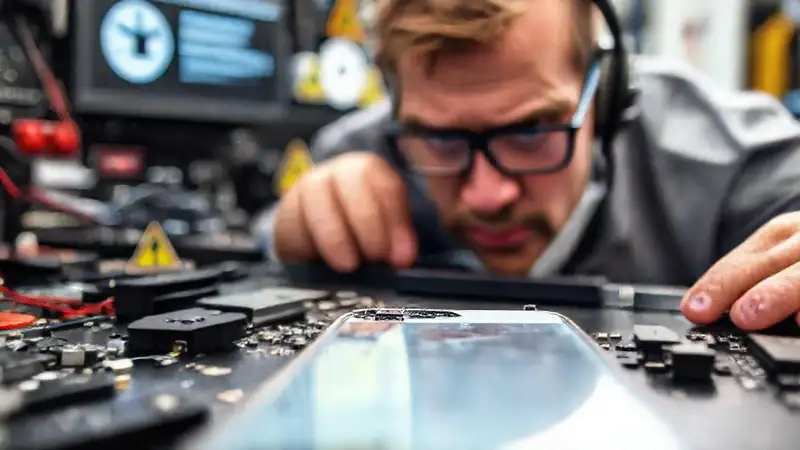 Reparación de iPhone: datos en riesgo