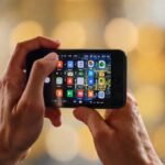 Captura de pantalla del iPhone vibrante