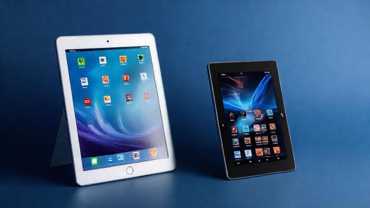iPad y Fire contrastan en diseño