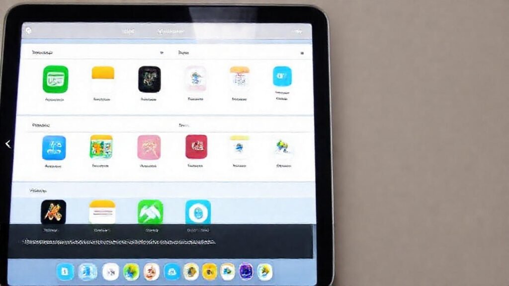 El iPad ofrece guía organizada y visual