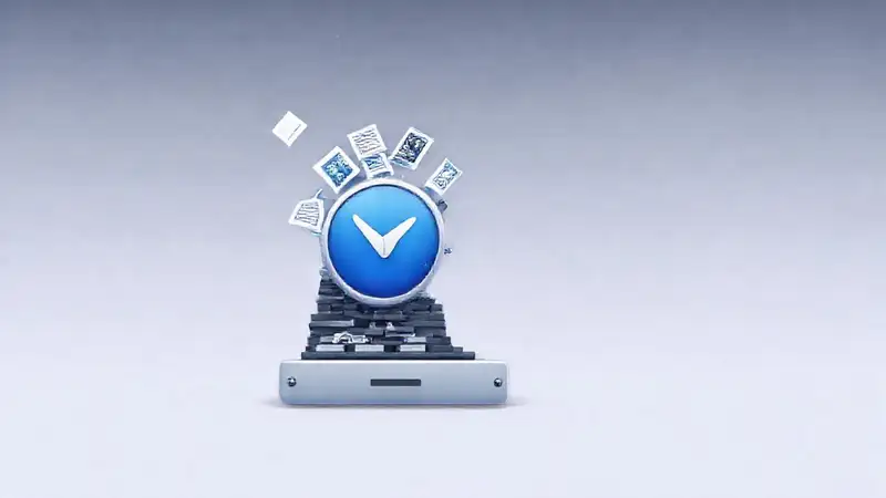 Un soporte técnico visualiza espacio digital limitado