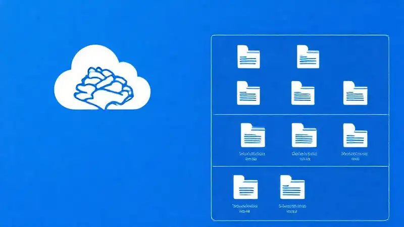 Almacenamiento en la nube organiza datos digitalmente