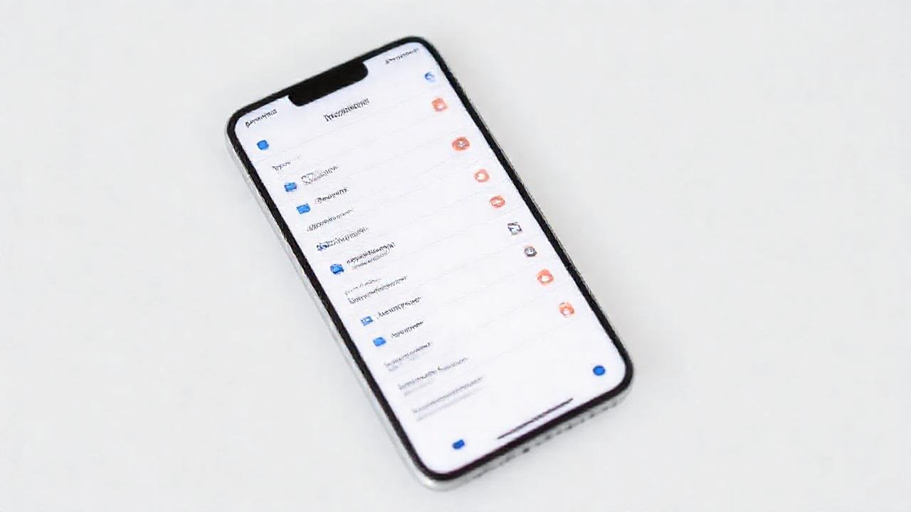 El iPhone ofrece una interfaz minimalista y tranquila