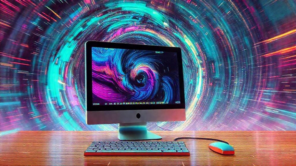 Un ordenador antiguo