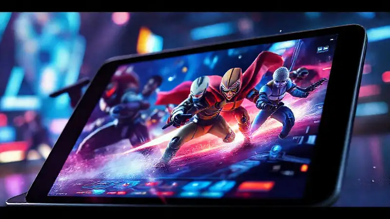 iPad: juego vibrante y futurista