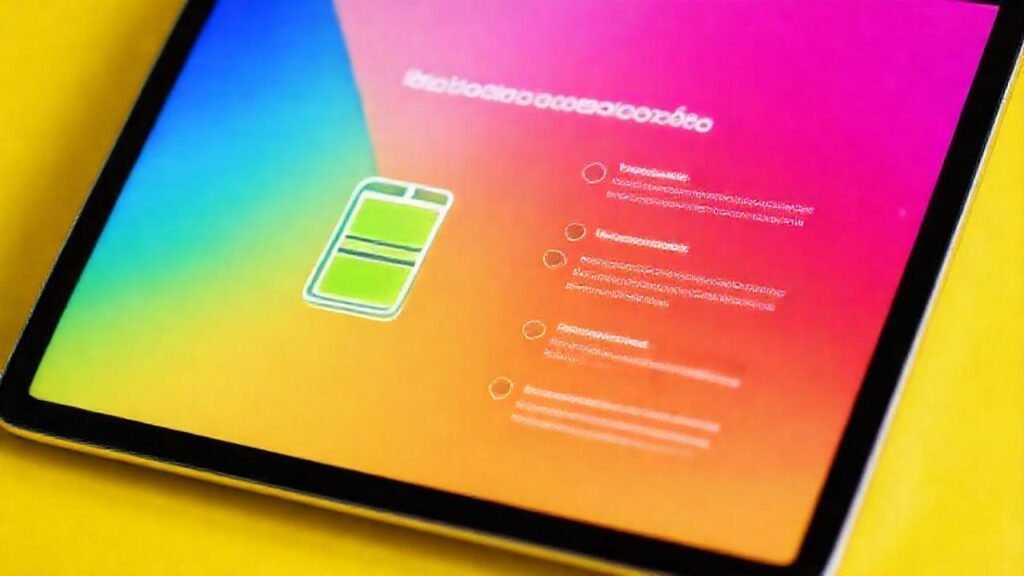 iPad energético: consejos de ahorro visuales