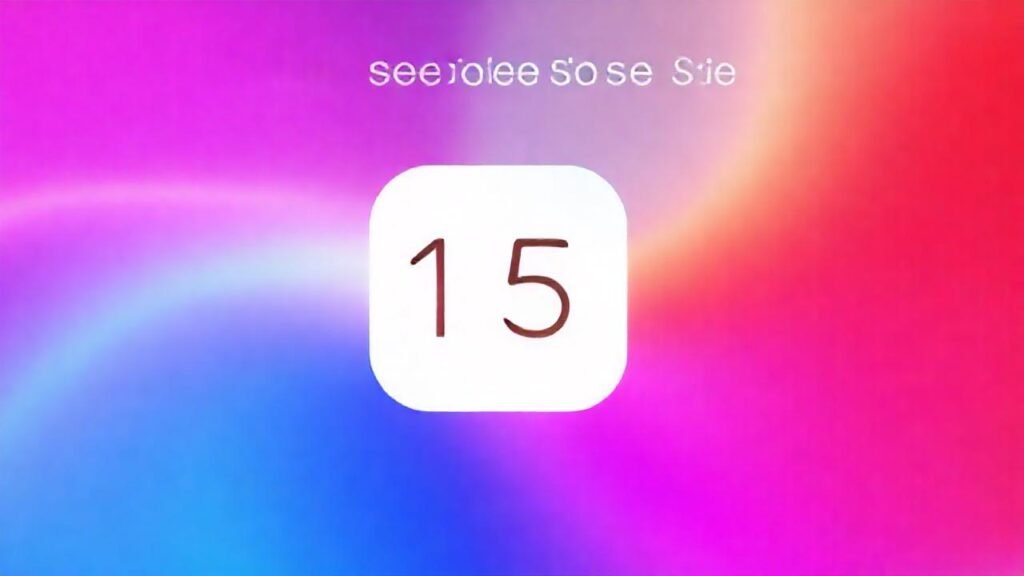 La interfaz de iPhone destaca minimalismo vibrante
