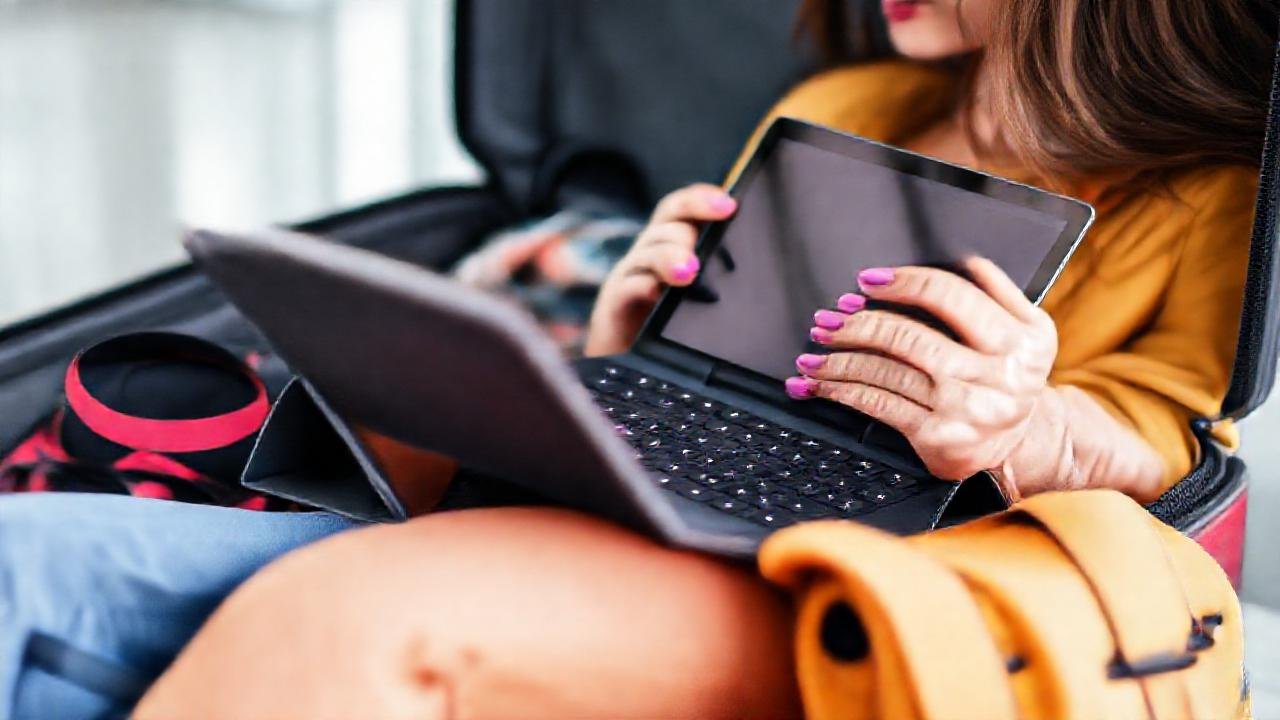 Teclado plegable: accesorio tecnológico para viajar