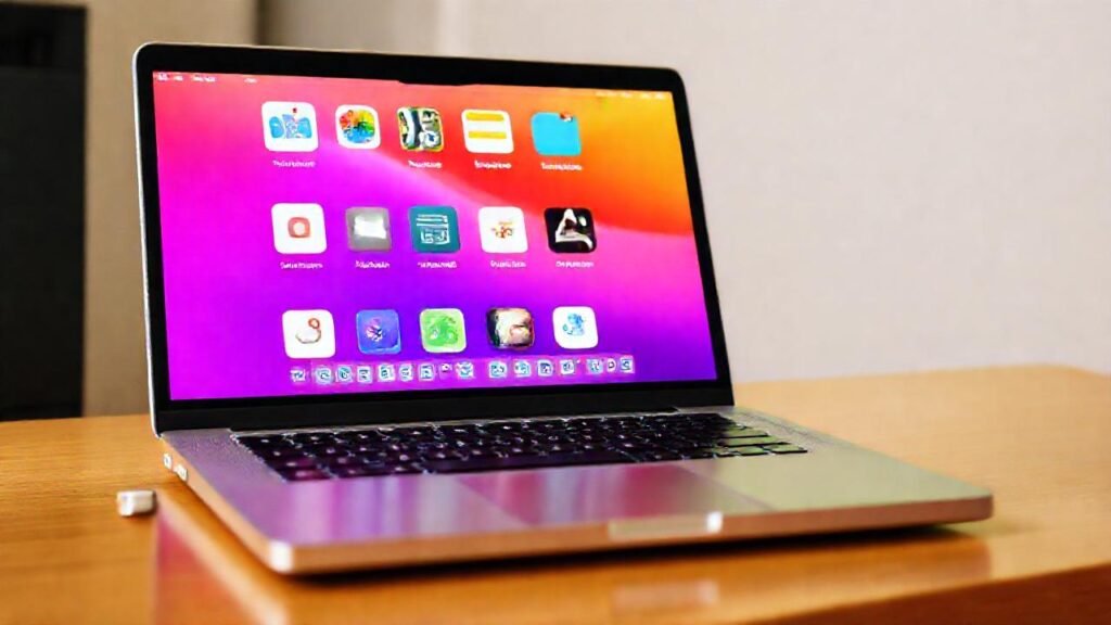 La Mac es moderna y colorida