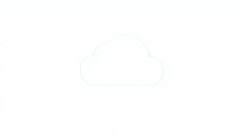 iCloud: sincronización digital minimalista y moderna