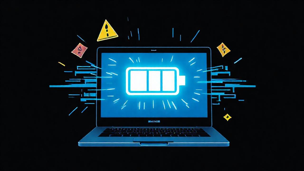 La batería falla con un error