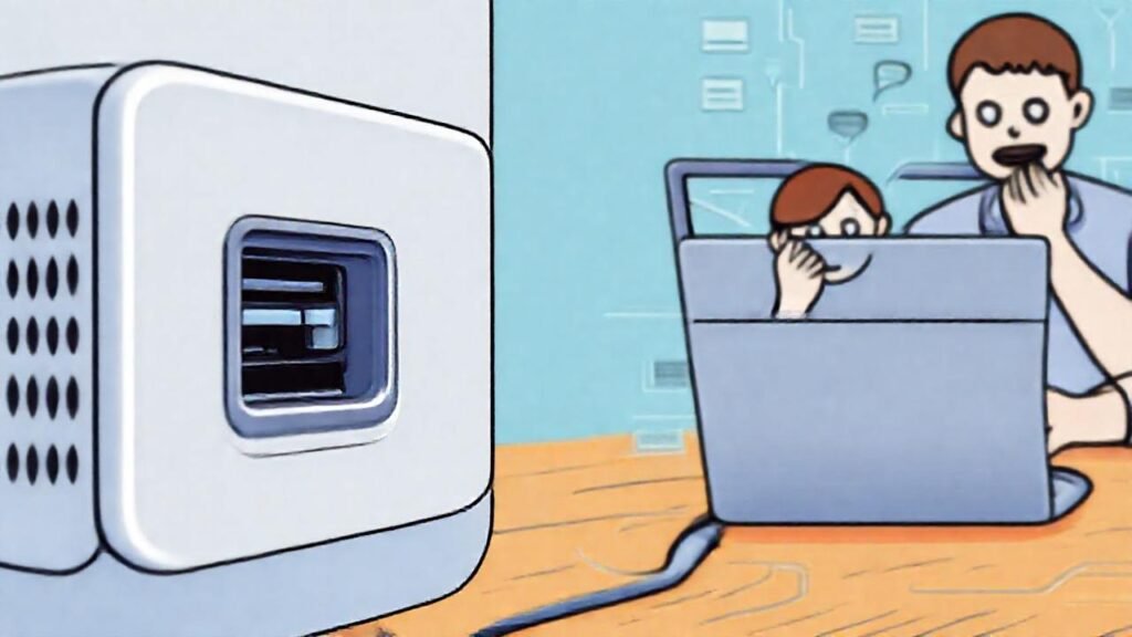 Un usuario frustrado busca solución técnica