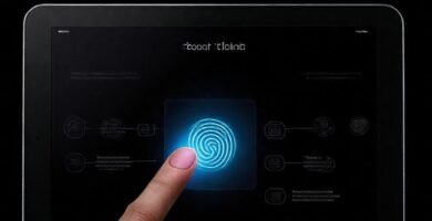 iPad Touch ID: diseño digital moderno