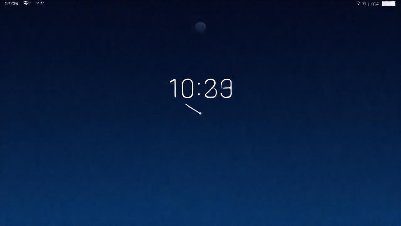 Interfaz iOS minimalista, calma y tecnológica