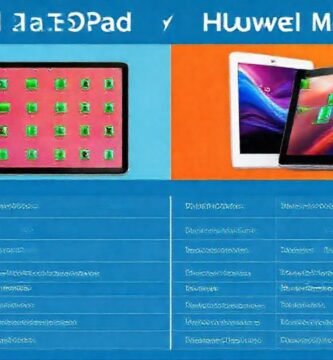 Comparación de tablets: especificaciones y colores