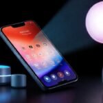 iPhone moderno: diseño tecnológico y minimalista