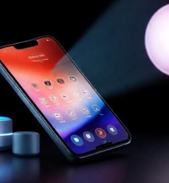 iPhone moderno: diseño tecnológico y minimalista