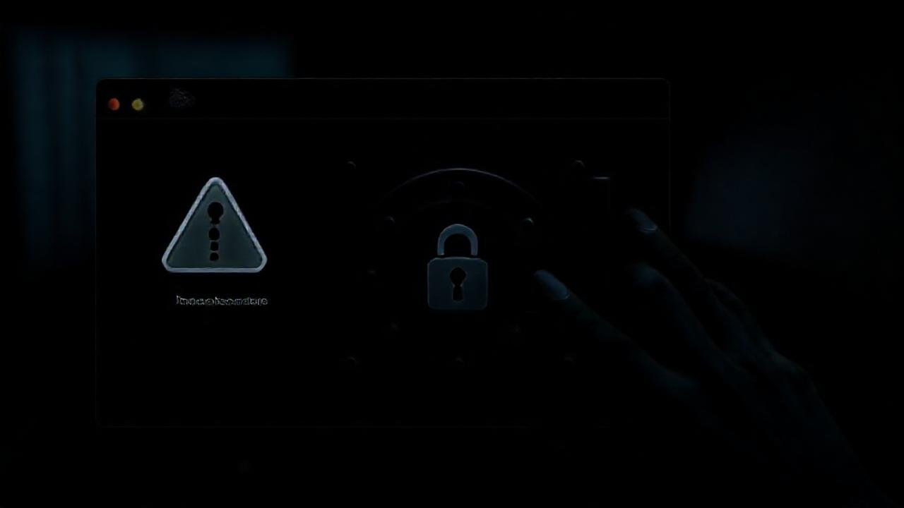 Oscuridad, advertencia y misterio digital amenazan